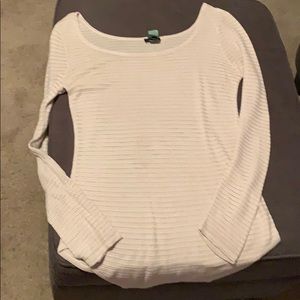 Beige Express light sweater in Medium